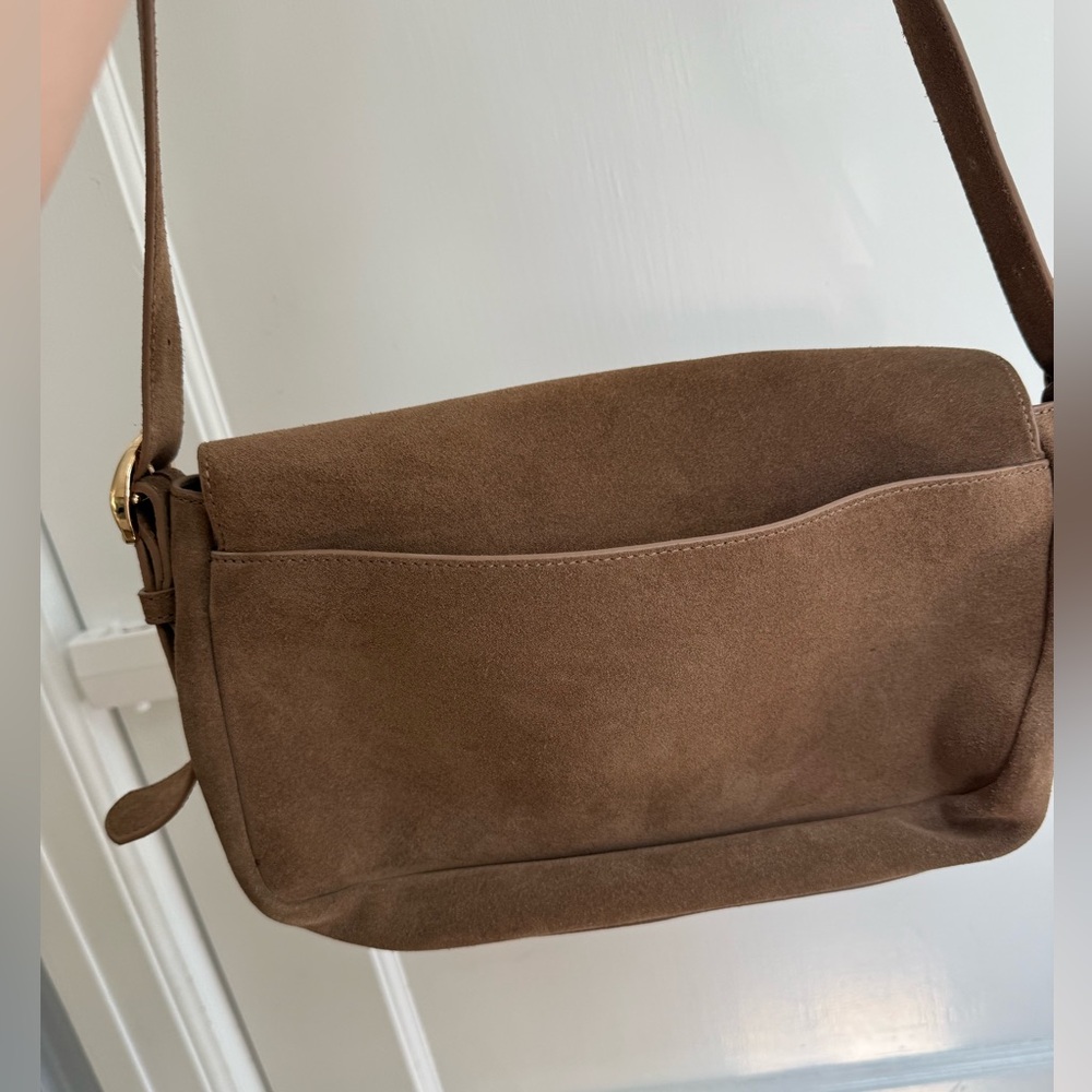 NWT Sandro Le Mambo Suede Crossbody Shoulder Bag - Picture 15 of 15